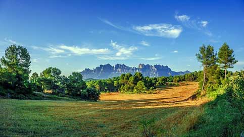 Landscape Panorama Mountains Nature Picture