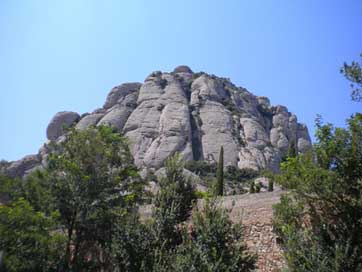 Montserrat Landscape Mountain Spain Picture