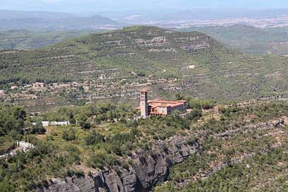 Monastery Montserrat Villa Catalonia Picture