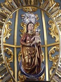 San-Andrs-Y-Sauces  Virgin-Of-Montserrat Virgin-Mary Picture