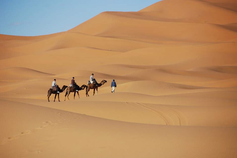 Morocco Dunes Sand Desert