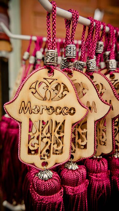 Mitbringsel Keychain Morocco Fatma'S-Hand