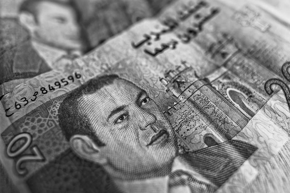 Moroccan-Currency Dirham Cash Money