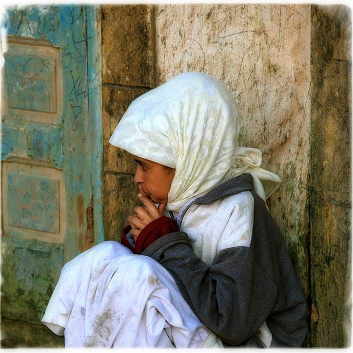 Human Child Girl Morocco