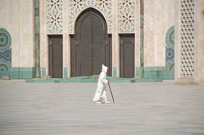 Morocco Mosque Casablanca Africa Picture