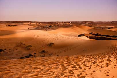 Desert Dry Sand-Dune Morocco Picture