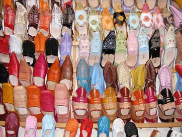 Shoes Moroccan Marrakesh Morocco Picture