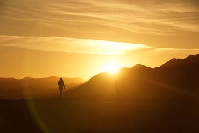 Sunrise  Desert Morocco Picture
