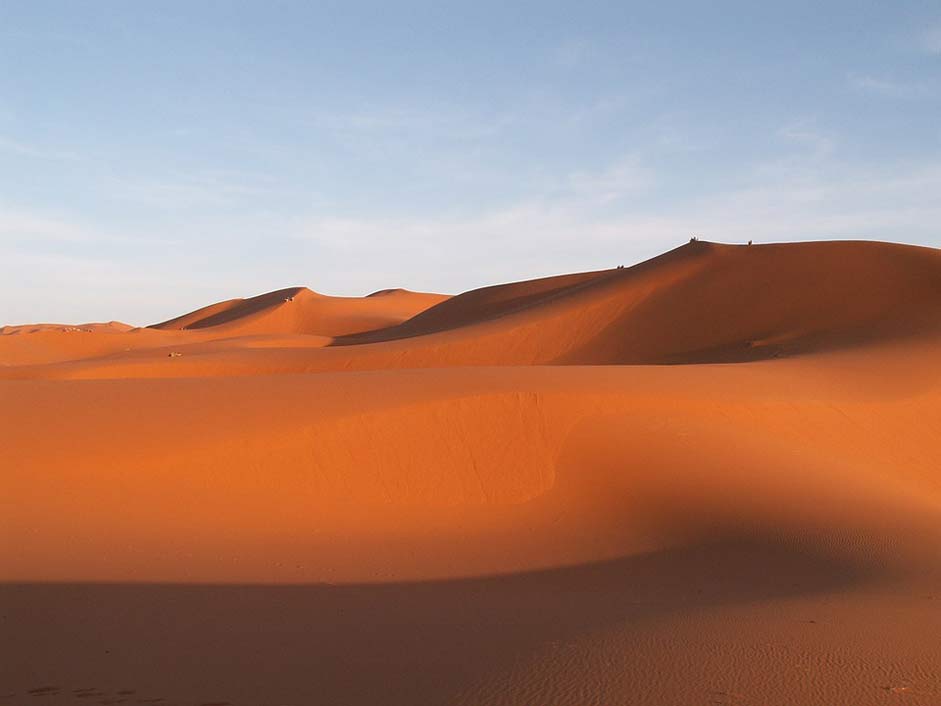 Sand-Dune Erfoud Morocco Travel