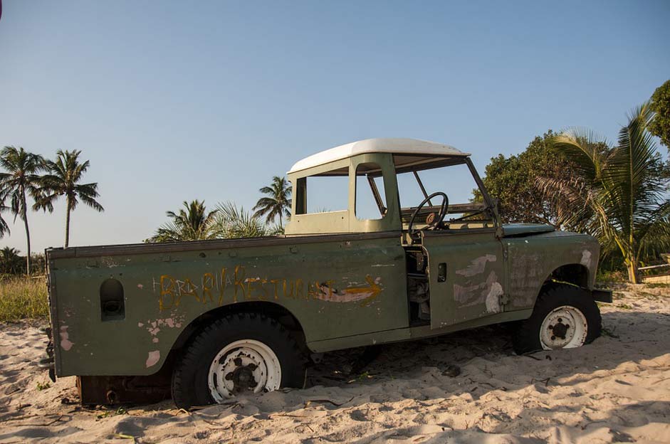Beach Jeep Auto Landrover