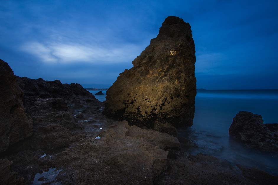 Mozambique Seascape Sea Rock