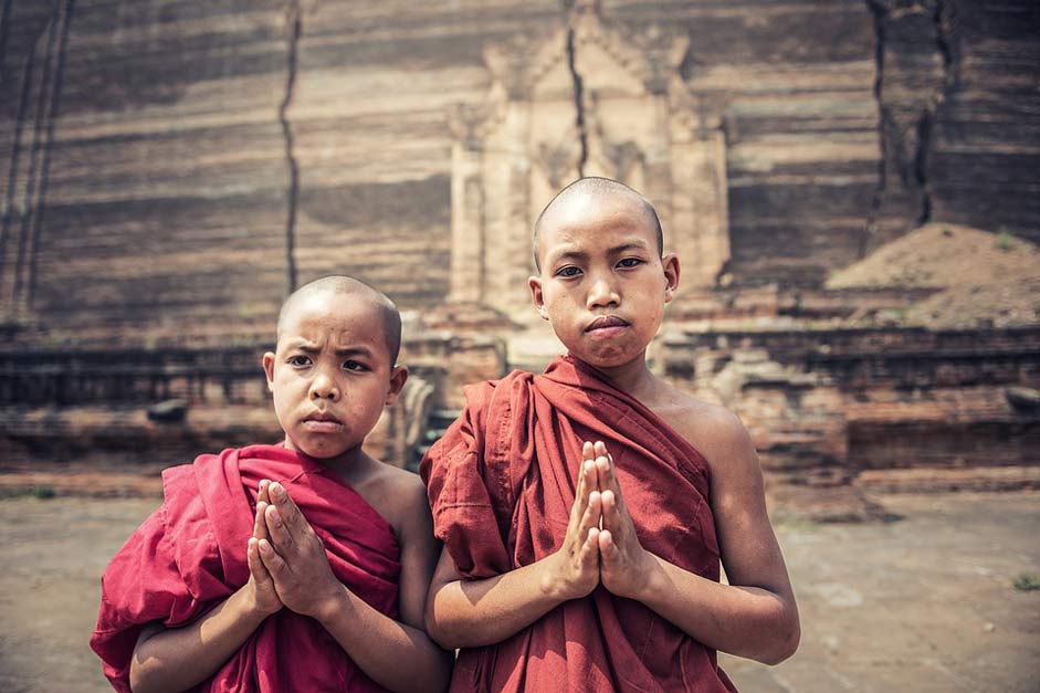 Asia I-Pray Monks Boy