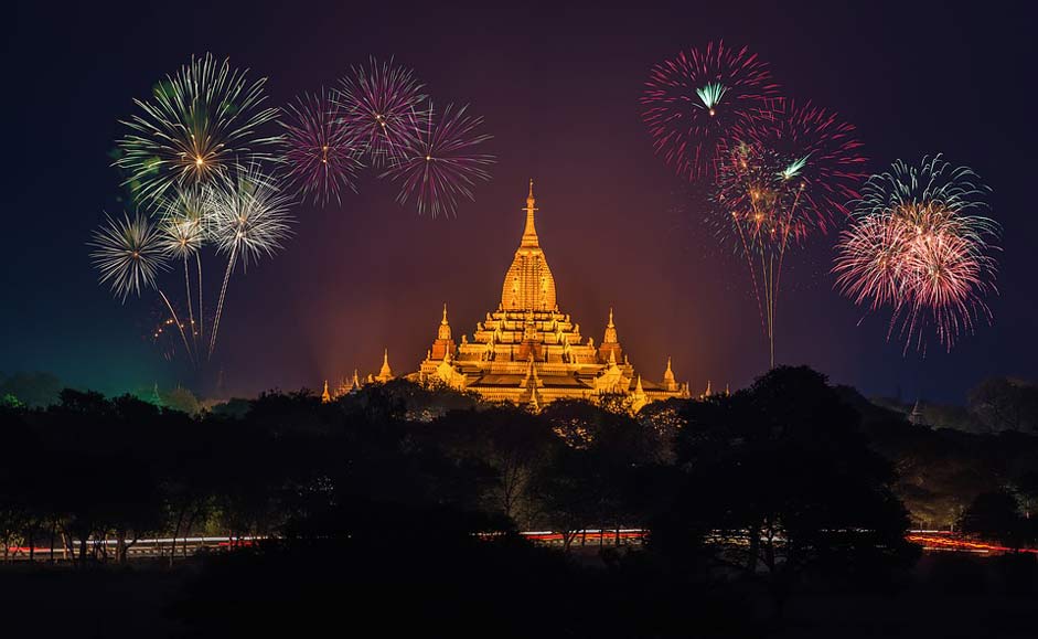 Asia Ancient Amazing Fireworks