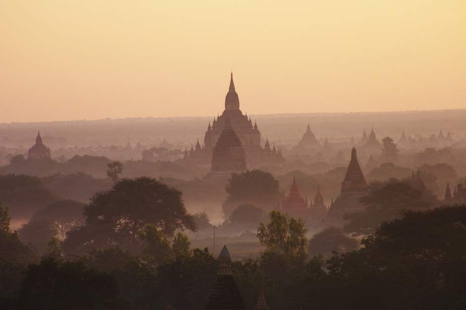 Bagan Temple Burma Myanmar