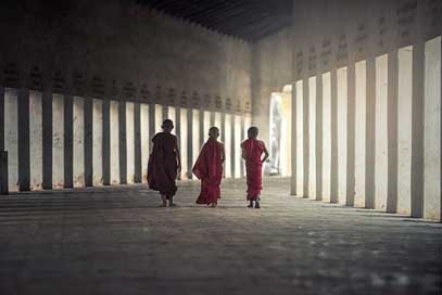 Buddhism Asia Monastery Monks Picture