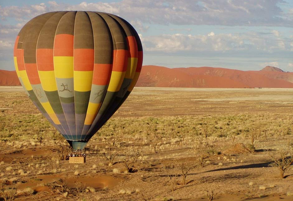 Africa Flying Namibia Hot-Air-Balloon