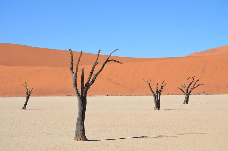 Desert-Landscape Namibia Africa Sossusvlei