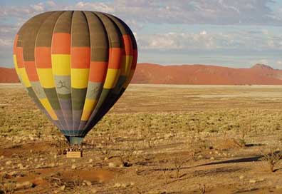 Hot-Air-Balloon Africa Flying Namibia Picture