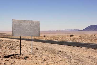 Shield Information-Boards Namibia Road Picture