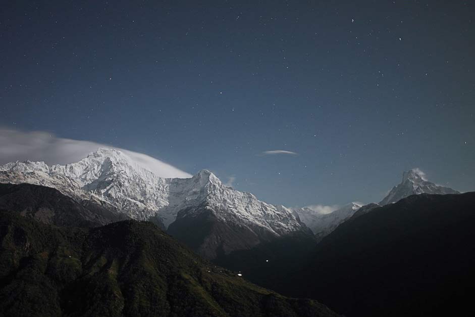 Mountains Trekking Himalaya Annapurna