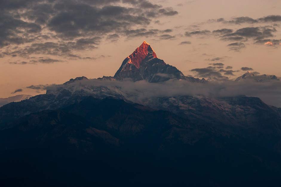 Machapuchare Himalaya Nepal Fishtail