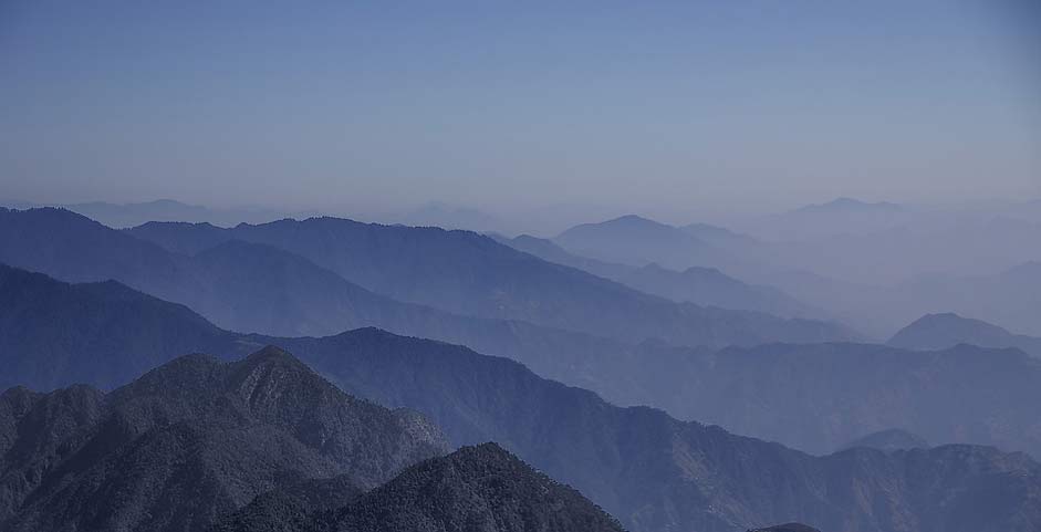 Nepal Mist Morning Mountain