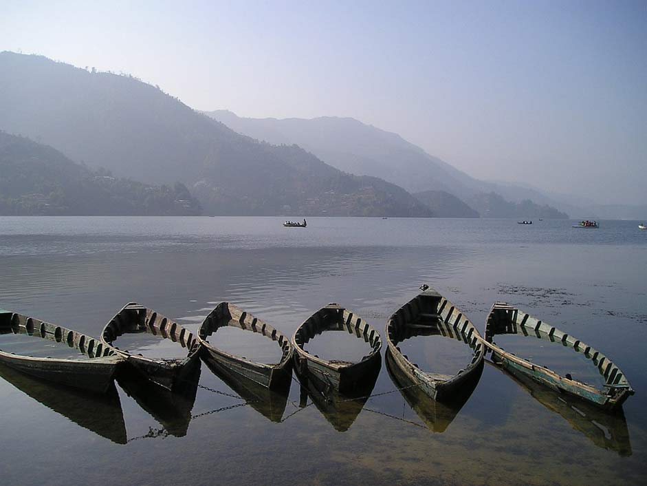 Pokhara Lake Boats Nepal