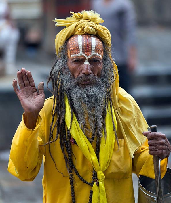 Hindu Man Guru Nepal