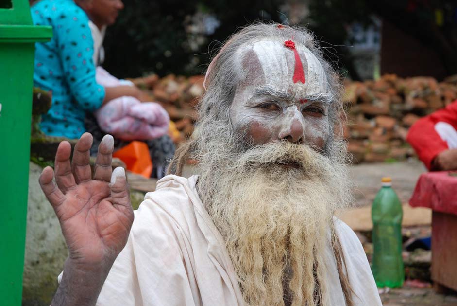 Old-Man Yogi Hinduism Nepal