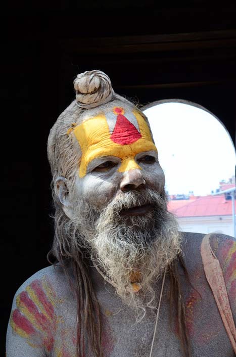 Old-Man Man Holy Nepal