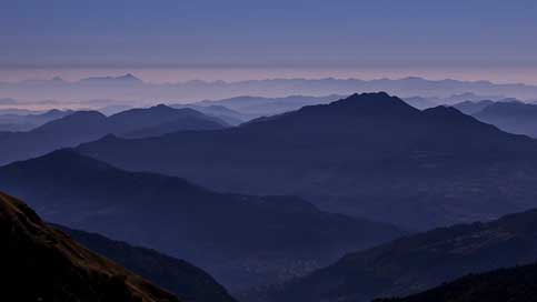 Mountain Nepal Dusk Dawn Picture