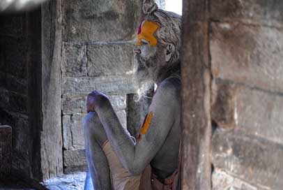 Holy-Man Religion Hindu Nepal Picture