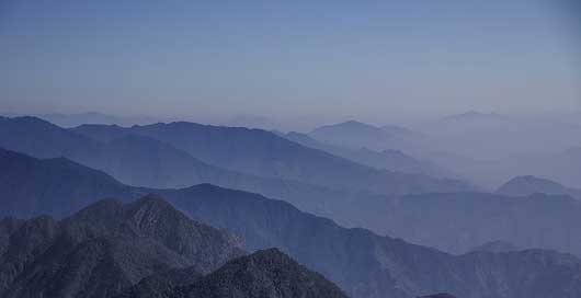 Mountain Nepal Mist Morning Picture