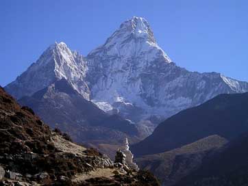 Himalayas Nepal Mountain Ama-Dablam Picture