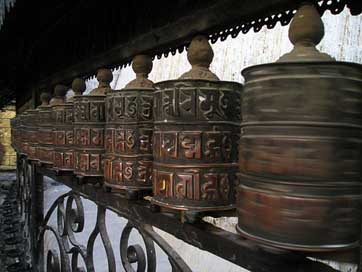 Prayer-Wheels Prayers Nepal Buddhism Picture