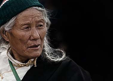Woman Nepal Tibet Elderly Picture
