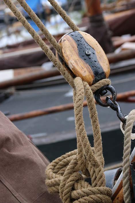 Pulley Botter Elburg Netherlands