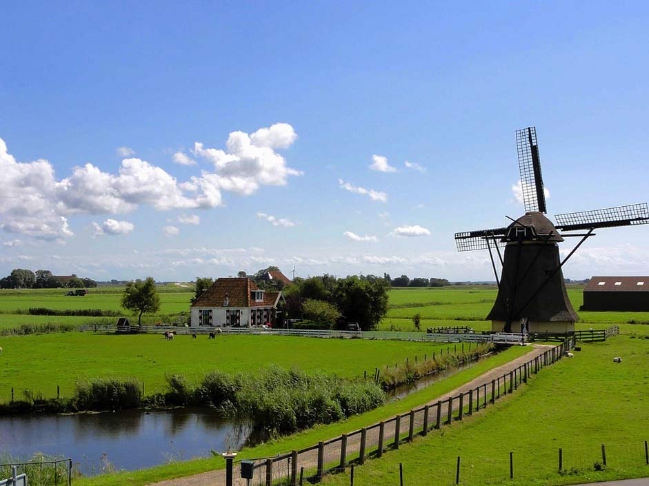 Clouds Sky Landscape Netherlands