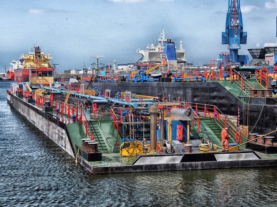 Harbor Port Netherlands Rotterdam