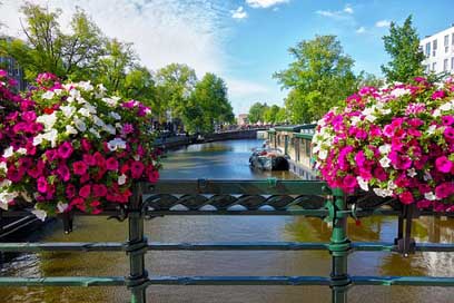 Canal Boat Bridge Rail Picture