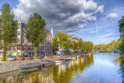 Amsterdam Water Dutch Canal Picture