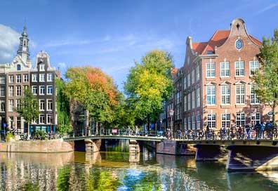 Amsterdam Warehouses Facade Canal Picture