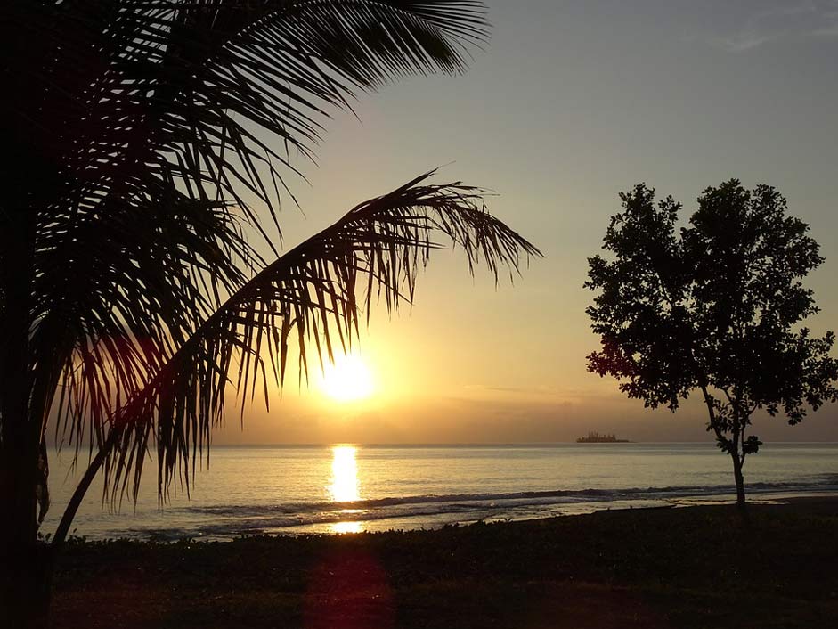 New-Caledonia Grande-Terre Poindimie Sunrise