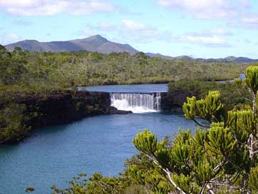 New-Caledonia River Clouds Sky Picture