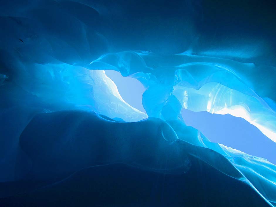 Ice-Formations Crevasse Ice Glacier