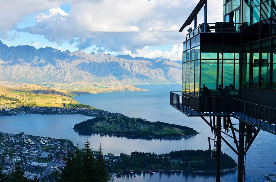 Landscape Mountain Lake New-Zealand