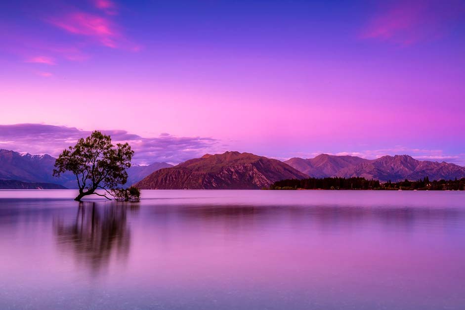 Mountains Clouds Sky New-Zealand