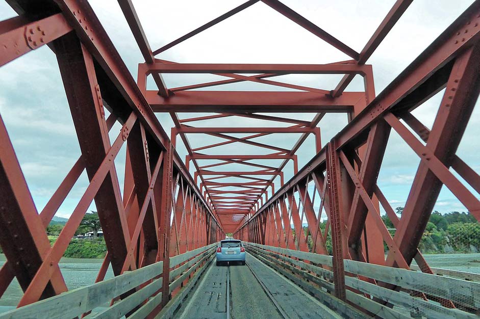  South-Island Taramakau-Road-Rail-Bridge New-Zealand