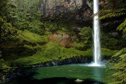 Bridal-Veil-Fall Nature Waterfall New-Zealand Picture