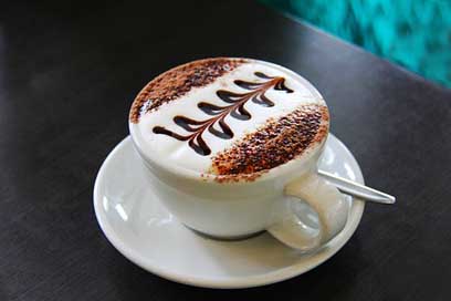 Latte Milk Flat-White Cappuccino Picture